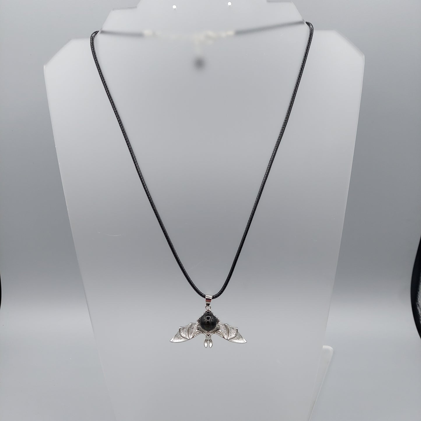 Upside Down Bat Necklace