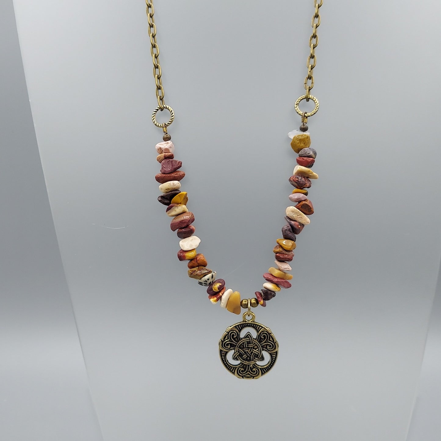 Mookaite Chip Necklace