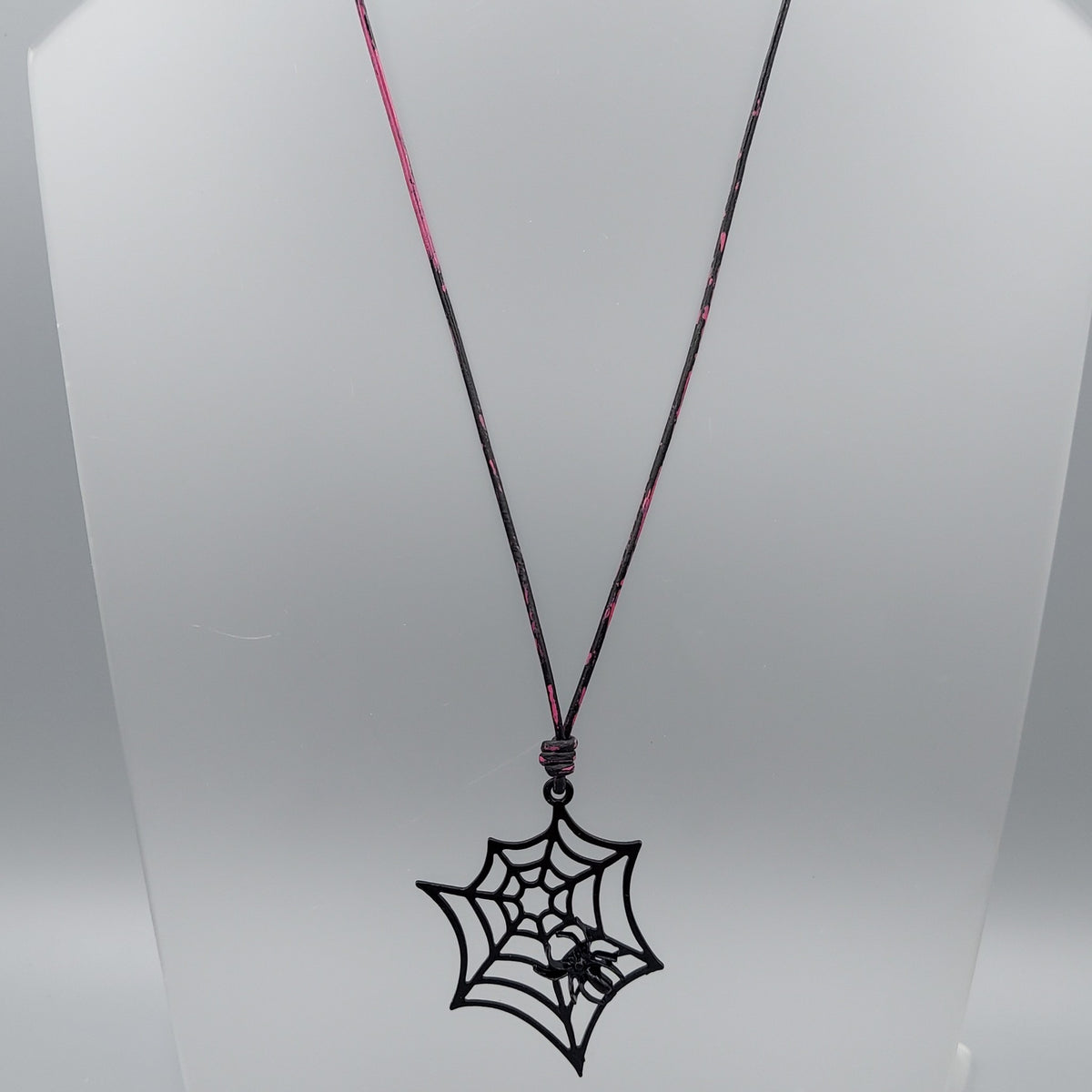 Spider Web Necklace